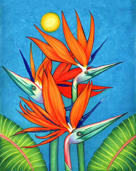 Bird of Paradise | Open Edition Giclée Reproduction