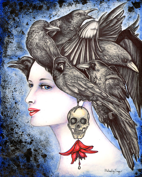 Raven Hair | Open Edition Giclée Reproduction