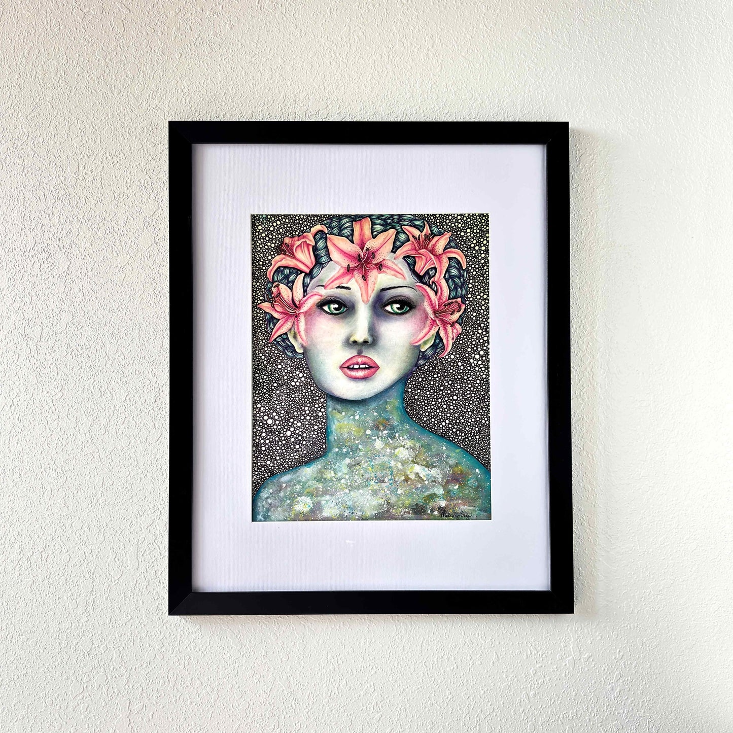 Stargazer | Original Mixed Media Painting