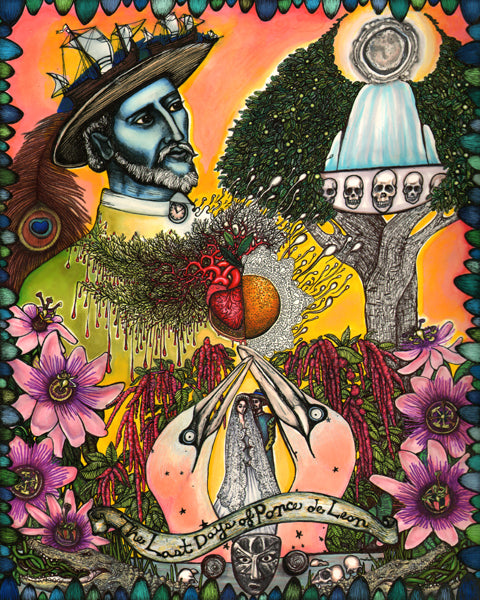 The Last Days of Ponce De Leon | Open Edition Giclée Reproduction
