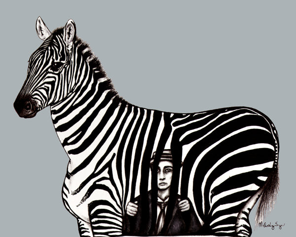 Black and White Thinking | Open Edition Giclée Reproduction