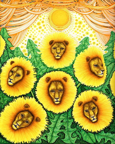 Dandelions | Open Edition Giclée Reproduction