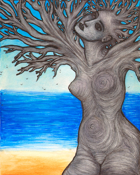 Driftwood Dryad | Open Edition Giclée Reproduction